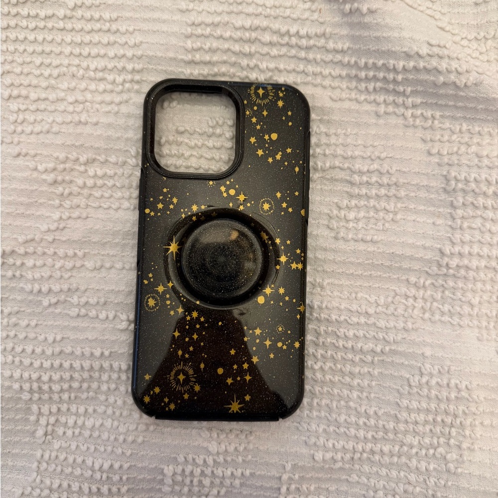 Starry Night Black Phone Case